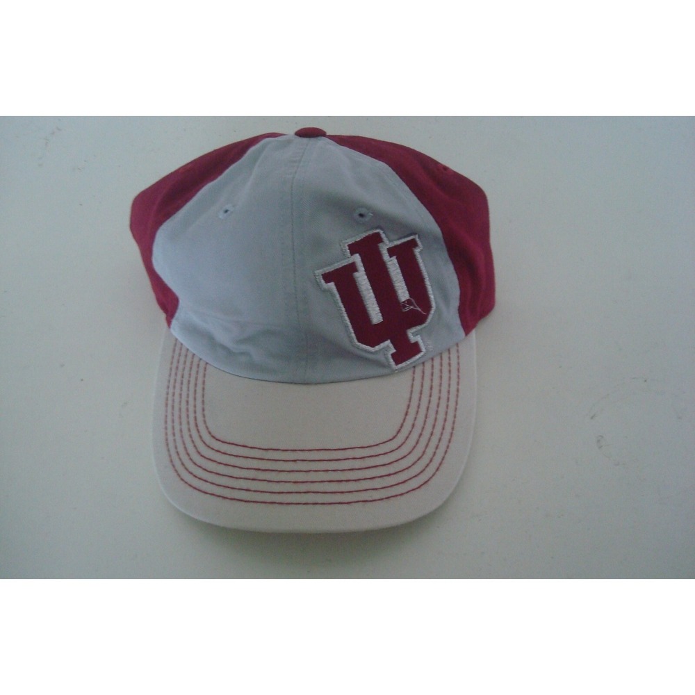 INDIANA HOOSIERS BEACH GOLF STRAPBACK DEADSTOCK HAT CAP VINTAGE H1